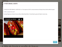 Tablet Screenshot of paroquiamaedaigreja.com.br